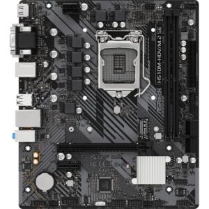 Asrock H510M-HDV/M.2 SE | Socket LGA 1200 | Intel H470 | 2xDDR4 | Micro-ATX | Moederbord - Afbeelding 1