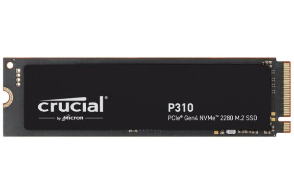 Crucial P310 | 500GB NVMe SSD | M.2 Gen4 | tot 6.600 MB/s Lezen | tot 3.500 MB/s Schrijven - 0