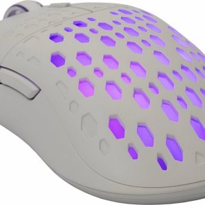 Baracuda OCTOPUS RGB | Bekabelde Gaming Muis | Rechtshandig | USB-A | 3600 DPI | Wit - Afbeelding 6