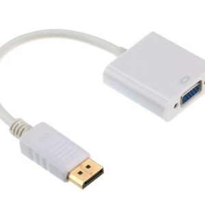 Gembird DisplayPort naar VGA Adapter | Wit - Afbeelding 1