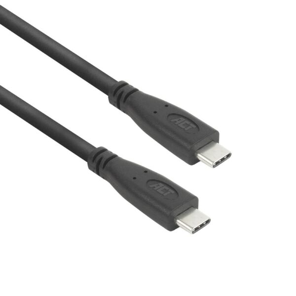 ACT AC7445 | USB-C Kabel | USB 3.2 Gen 2 | 5 meter | Zwart - 0