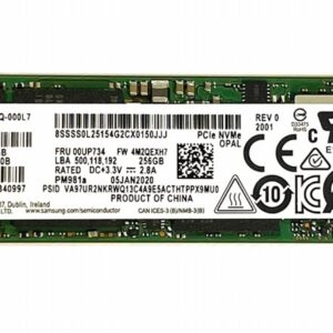 Samsung 256GB M.2 NVMe SSD | Pulled - Afbeelding 1