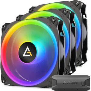 Antec Prizm X ARGB 3 Pack | 120mm Case Fans met Fan Controller - Afbeelding 1