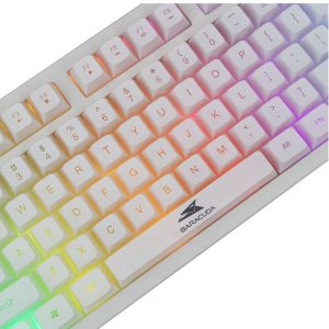 Baracuda KRILL RGB | Tenkeyless Bedraad Gaming Toetsenbord | QWERTY | Wit - Afbeelding 6