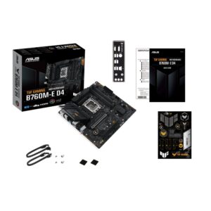 ASUS TUF GAMING B760M-E D4 | Socket LGA 1700 | Intel B760 | 4xDDR4 | Micro-ATX | Moederbord - Afbeelding 6