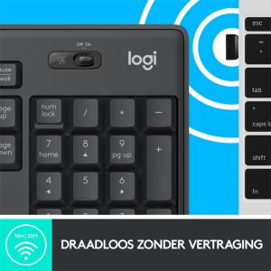Logitech MK295 Silent | Draadloze Muis en Toetsenbordcombo | QWERTY - Afbeelding 11