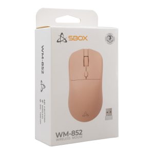 SBOX WM-852P Pink | Draadloze Muis | Links- en Rechtshandig | RF | 1600 DPI | Roze - Afbeelding 7