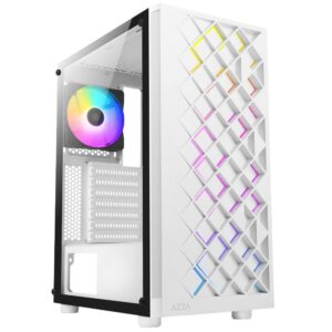 Azza Spectra RGB | Midi Tower Case | Wit - Afbeelding 1