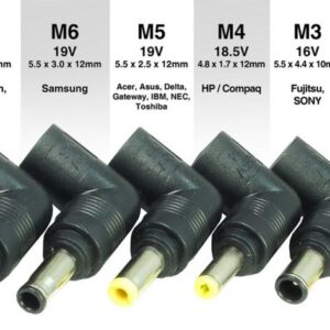 Inter-Tech Sinan UB-90HB | Universele Notebook Lader | 90 Watt - Afbeelding 6