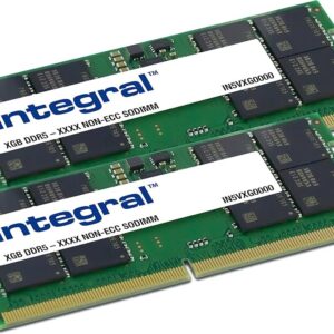 Integral IN5V16GNHRBXK2 | 32GB 2×16GB DDR5 | SO-DIMM | CL40 | Geheugenmodule | RAM - Afbeelding 1