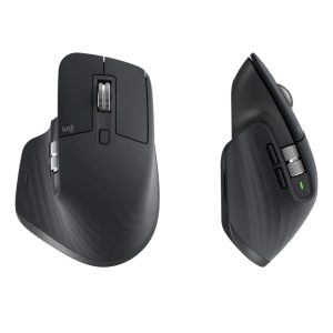 Logitech MX Master 3S | Draadloze Muis | RF-Draadloos + Bluetooth | 8000 DPI | Grafiet - Afbeelding 6