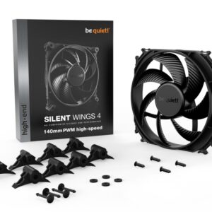 be quiet! Silent Wings 4 | 140mm PWM Case Fan | Zwart - Afbeelding 5