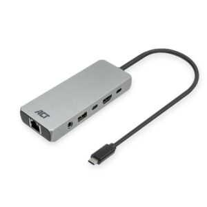 ACT AC7095 | Docking Station | USB-C | Zilver - Afbeelding 3