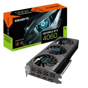 Gigabyte EAGLE GeForce RTX 4060 OC | 8GB GDDR6 | Videokaart | GPU | Nvidia - Afbeelding 1