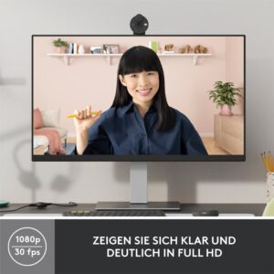 Logitech Brio 300 | 1080P 30FPS USB-C Webcam met Microfoon - Afbeelding 8
