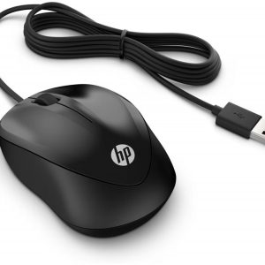HP 1000 | Bekabelde Muis | Links- en Rechtshandig | 1000 DPI | Zwart - Afbeelding 1