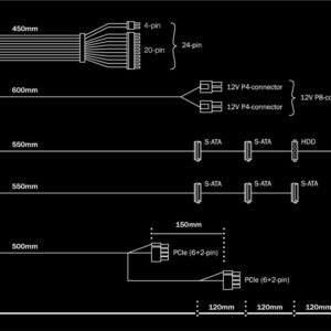 be quiet! System Power 9 400W CM | 400 Watt Bronze ATX PSU | Deels Modulair | Power Supply | Voeding - Afbeelding 6