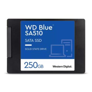 Western Digital Blue SA510 | 250GB SATA SSD | 2.5'' | 555MB/s Lezen | 440MB/s Schrijven - Afbeelding 1