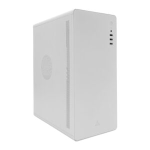 SBOX PCC-500W | Micro Tower Case | Wit | Geen PSU - Afbeelding 1