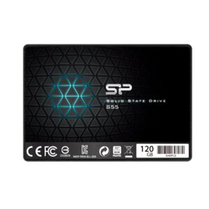 Silicon Power Slim S55 | 120 GB SATA SSD | 2,5″ | tot 520 MB/s Lezen - Afbeelding 1