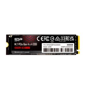 Silicon Power UD90 | 500GB NVMe SSD | M.2 | Gen4 | 4.800MB/s Lezen | 4.200MB/s Schrijven - Afbeelding 1