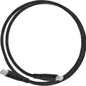 Mobiparts Rugged kabel | USB-C naar Lightning | 1 m | Zwart | MP-113062 - Afbeelding 4