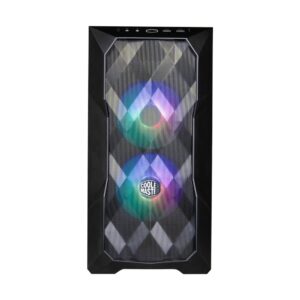 Cooler Master MasterBox TD300 Mesh RGB | Micro Tower Case | Zwart - Afbeelding 1