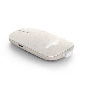 Xoopar Pokket 2 Eco | Ambidextrous Draadloze Muis | RF-Draadloos + USB-A | Wheat - Afbeelding 1