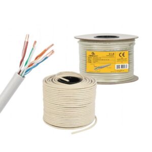 Gembird U/UTP Cat 5E Netwerkkabel | 100 m | Grijs - Afbeelding 3