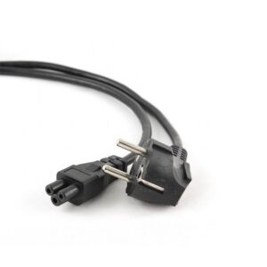 New Kenic 3-Pin Mickey Mouse (C5) EU Powercord | 1.5 m | Zwart - Afbeelding 3