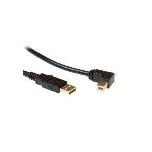 ACT | USB 2.0 Kabel | USB-A naar USB-B (Haaks) - Afbeelding 1