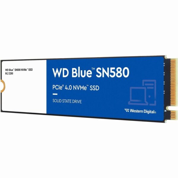 Western Digital Blue SN580 | 250GB NVMe SSD | M.2 Gen4 | 4.000MB/s Lezen | 2.000MB/s Schrijven - 0