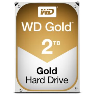 Western Digital Gold HDD 3.5" | 2TB SATA III | 7200RPM - Afbeelding 1