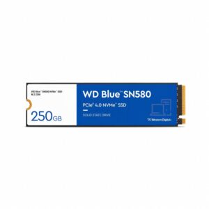 Western Digital Blue SN580 | 2TB NVMe SSD | M.2 Gen4 | 4.150MB/s Lezen | 4.150MB/s Schrijven - Afbeelding 1