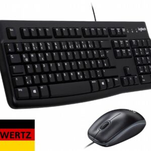 QWERTZ | Logitech MK120 | Bedrade Muis en Toetsenbordcombo | QWERTZ - Afbeelding 1
