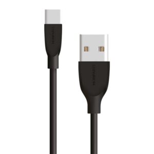Mobiparts | USB-C naar USB Kabel | 2A | 1m | Zwart - Afbeelding 1