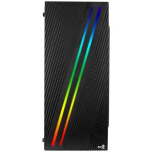 Aerocool Streak | MicroATX/Mini-ITX Behuizing | RGB Frontpaneel | USB 3.2 & 2x USB 2.0 - Afbeelding 4