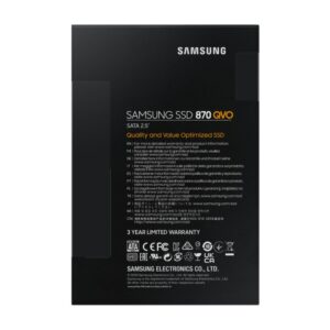 Samsung 870 QVO | 4TB SATA SSD | 2.5'' | 560MB/s Lezen | 530MB/s Schrijven - Afbeelding 9