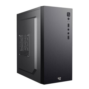 SBOX PCC-12 | Micro Tower Case | Zwart - Afbeelding 1
