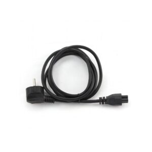 New Kenic 3-Pin Mickey Mouse (C5) EU Powercord | 1.5 m | Zwart - Afbeelding 1