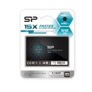 Silicon Power Ace A55 | 512GB SATA SSD | 2.5" | 500 MB/s Lezen | 450 MB/s Schrijven - Afbeelding 8