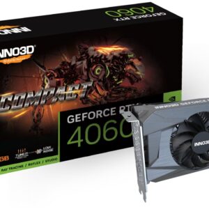 Inno3D GeForce RTX 4060 Compact | 8GB GDDR6 VRAM | Videokaart | GPU | Nvidia - Afbeelding 4