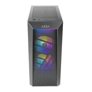 Case Azza Sentinel | Midi Tower | RGB | Zwart - Afbeelding 4