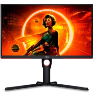 AOC 25G3ZM/BK 24.5" | 1920 x 1080 VA | 240Hz | 1ms | Zwart/Rood | Gaming Monitor - Afbeelding 1