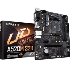 Gigabyte A520M S2H | Socket AM4 | AMD A520 | 2xDDR4 | Micro-ATX | Moederbord - Afbeelding 1
