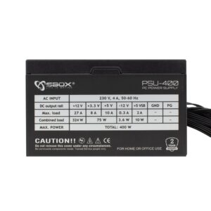 SBOX PCC-12 | Micro-ATX PC Case | Inclusief 500W PSU | USB 3.0 | Behuizing - Afbeelding 3