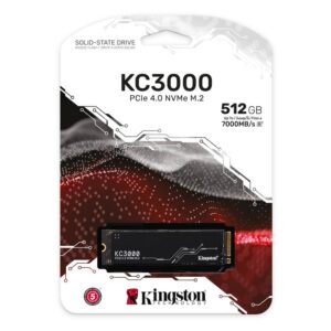 Kingston KC3000 | 512GB M.2 NVMe SSD | PCIe 4.0 x4 | 3D TLC NAND - Afbeelding 4