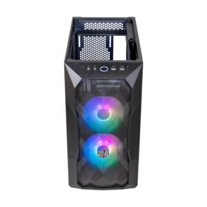 Cooler Master MasterBox TD300 Mesh RGB | Micro Tower Case | Zwart - Afbeelding 3