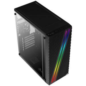 Aerocool Streak | MicroATX/Mini-ITX Behuizing | RGB Frontpaneel | USB 3.2 & 2x USB 2.0 - Afbeelding 6