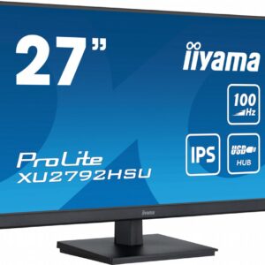 iiyama ProLite XU2792HSU-B6 27" | 1920x1080 IPS | 100Hz | USB Hub | Monitor - Afbeelding 1